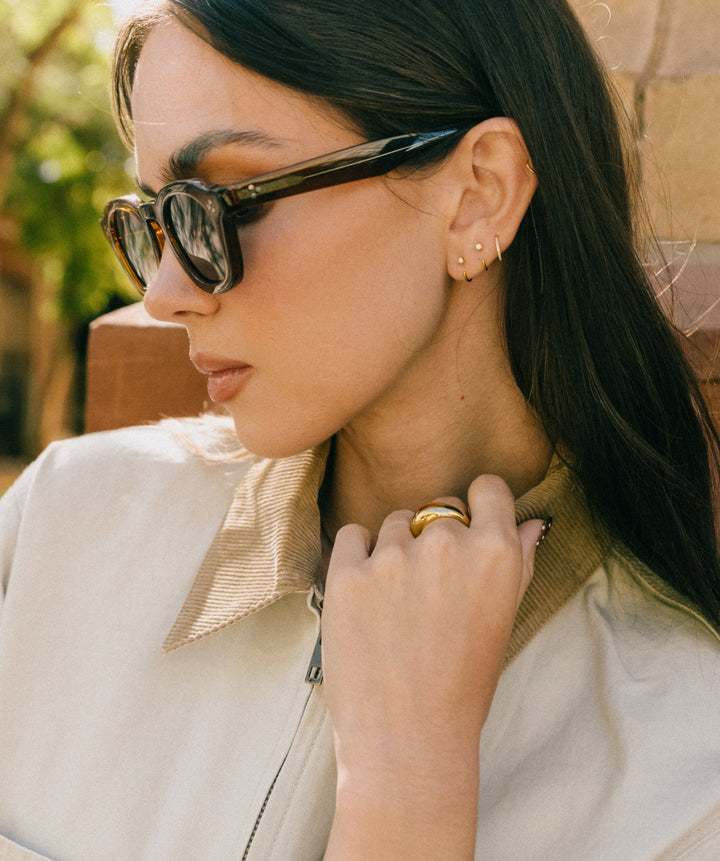 Open Hoop Earrings