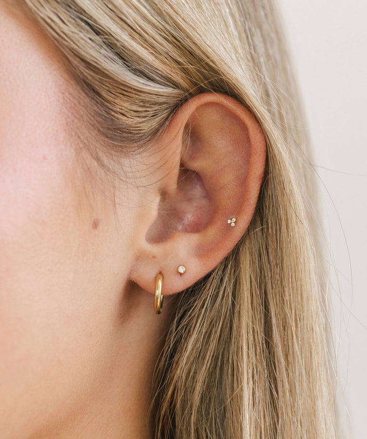 Birthstone Flat Back Stud