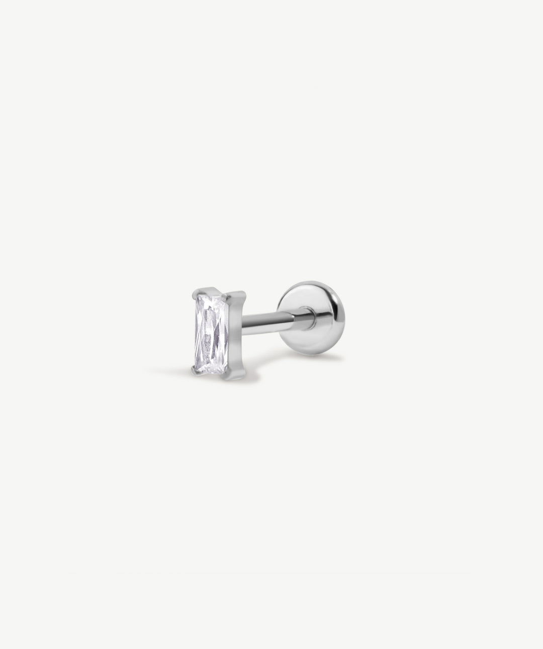 Baguette Flat Back Stud