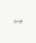 Clover CZ Flat Back Stud