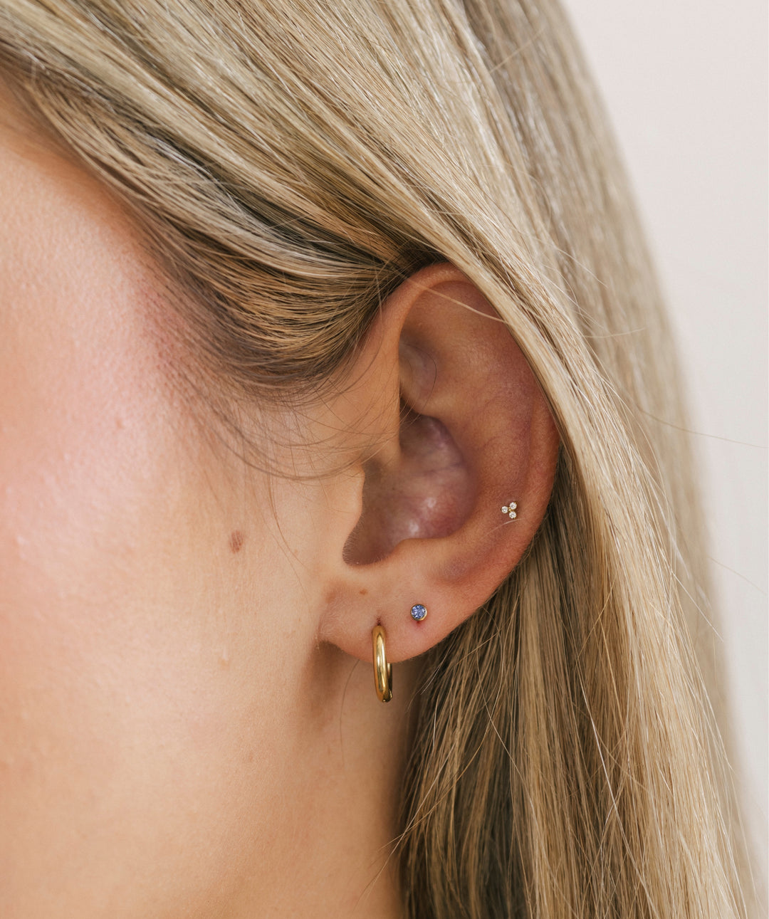Birthstone Flat Back Stud