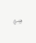 Diamond Shape Flat Back Stud