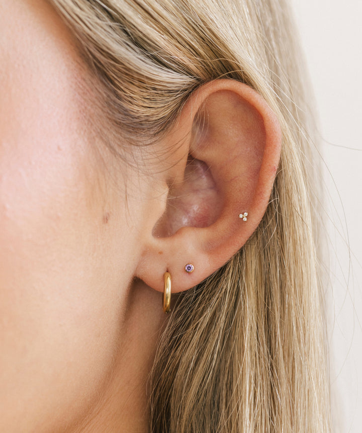 Birthstone Flat Back Stud