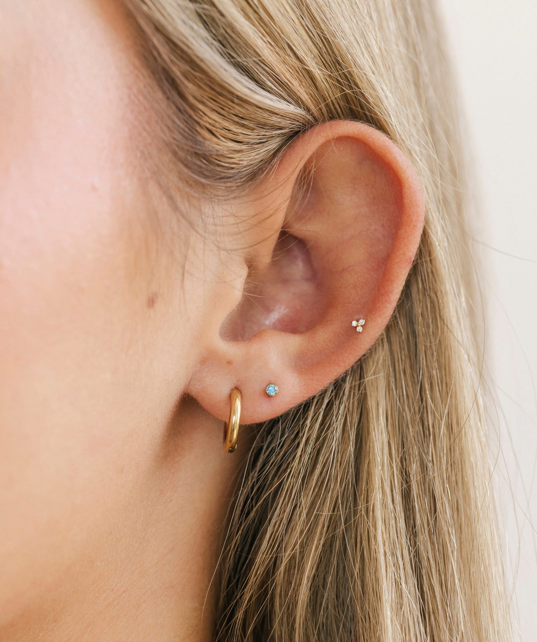 Birthstone Flat Back Stud