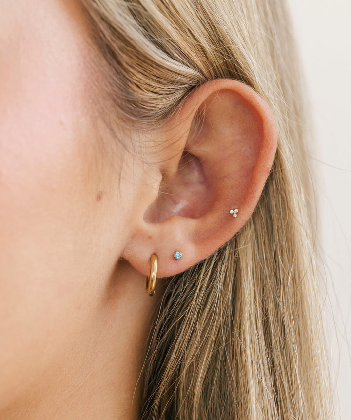 Birthstone Flat Back Stud