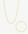 Men's Curb Chain Set
