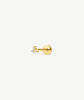 Mini Trio CZ Flat Back Stud