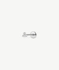 Mini Trio CZ Flat Back Stud