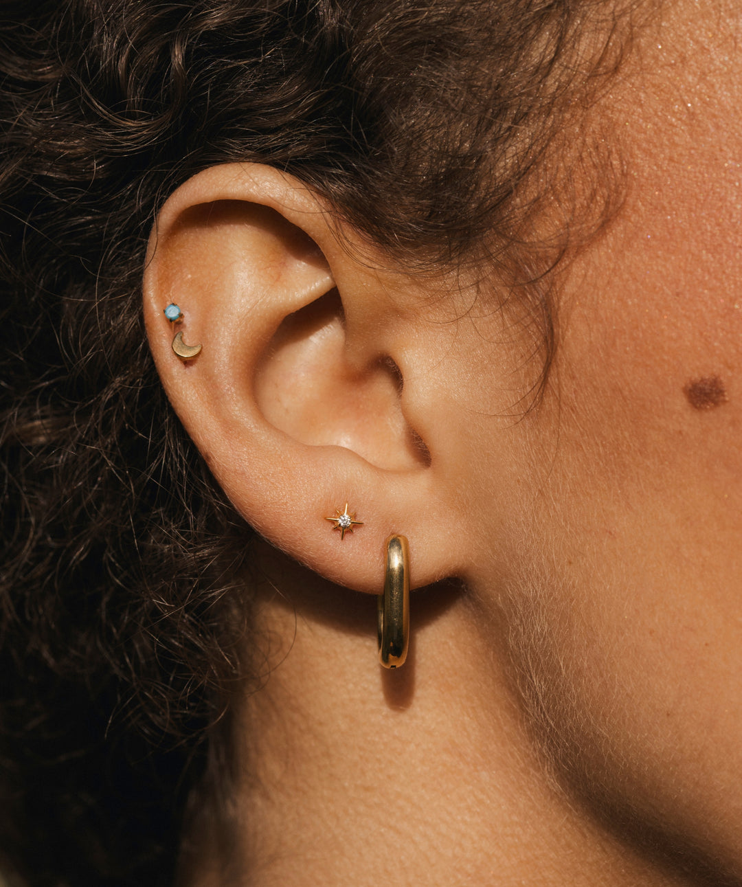 North Star Flat Back Stud
