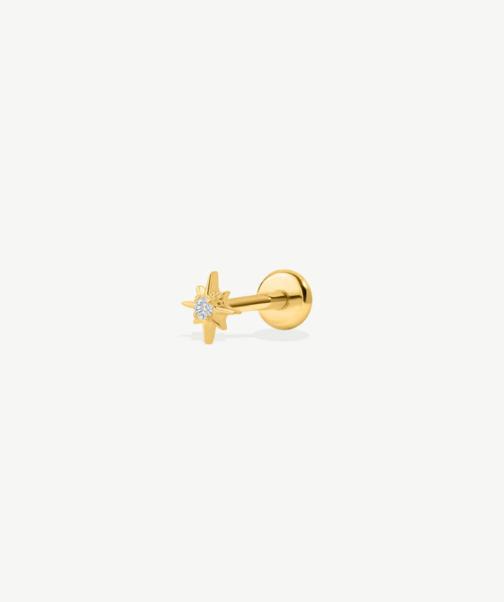 North Star Flat Back Stud