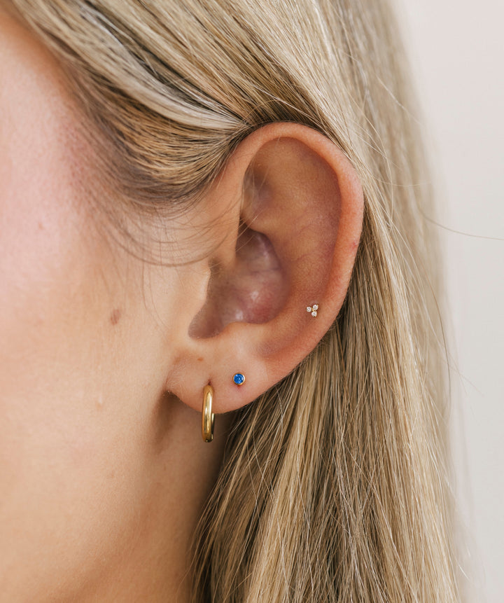 Birthstone Flat Back Stud