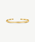 Slim Wavy Cuff Bracelet