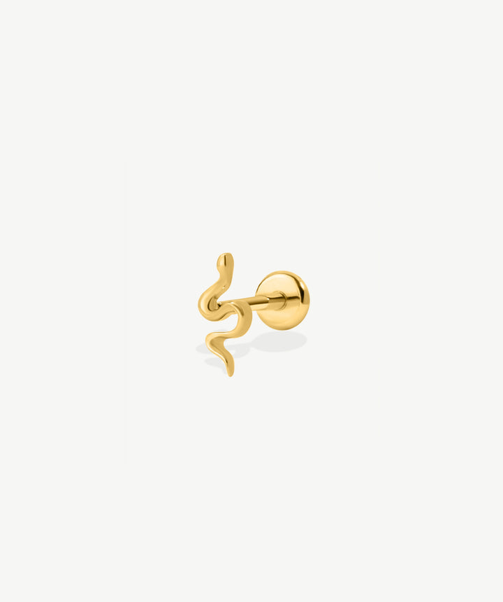 Snake Flat Back Stud