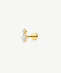 Spark Flat Back Stud