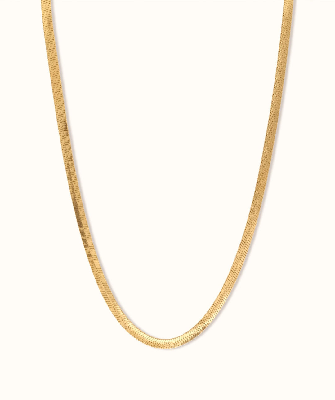 Bold Herringbone NecklaceShop Aiti