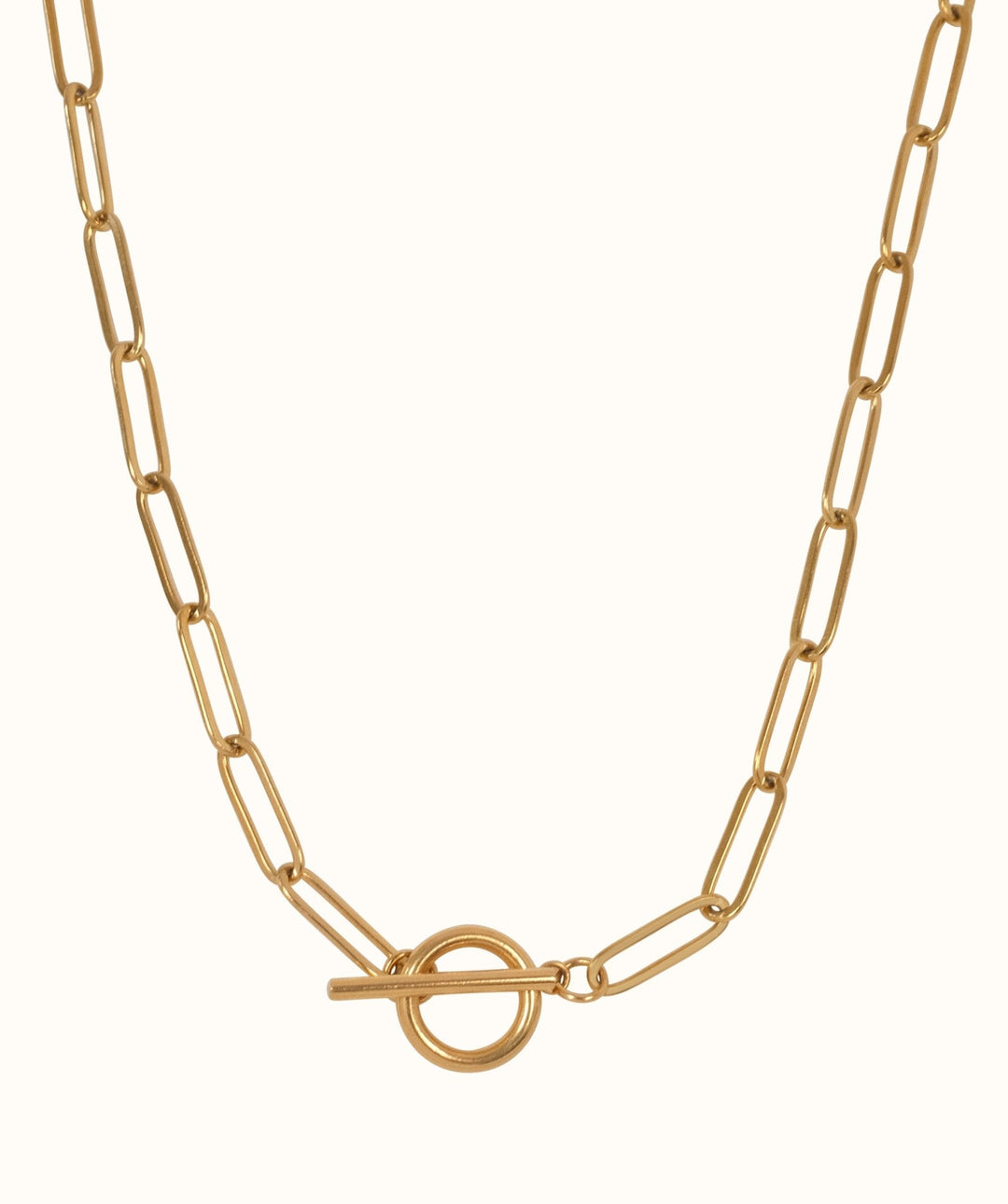 Bold Paperclip NecklaceShop Aiti