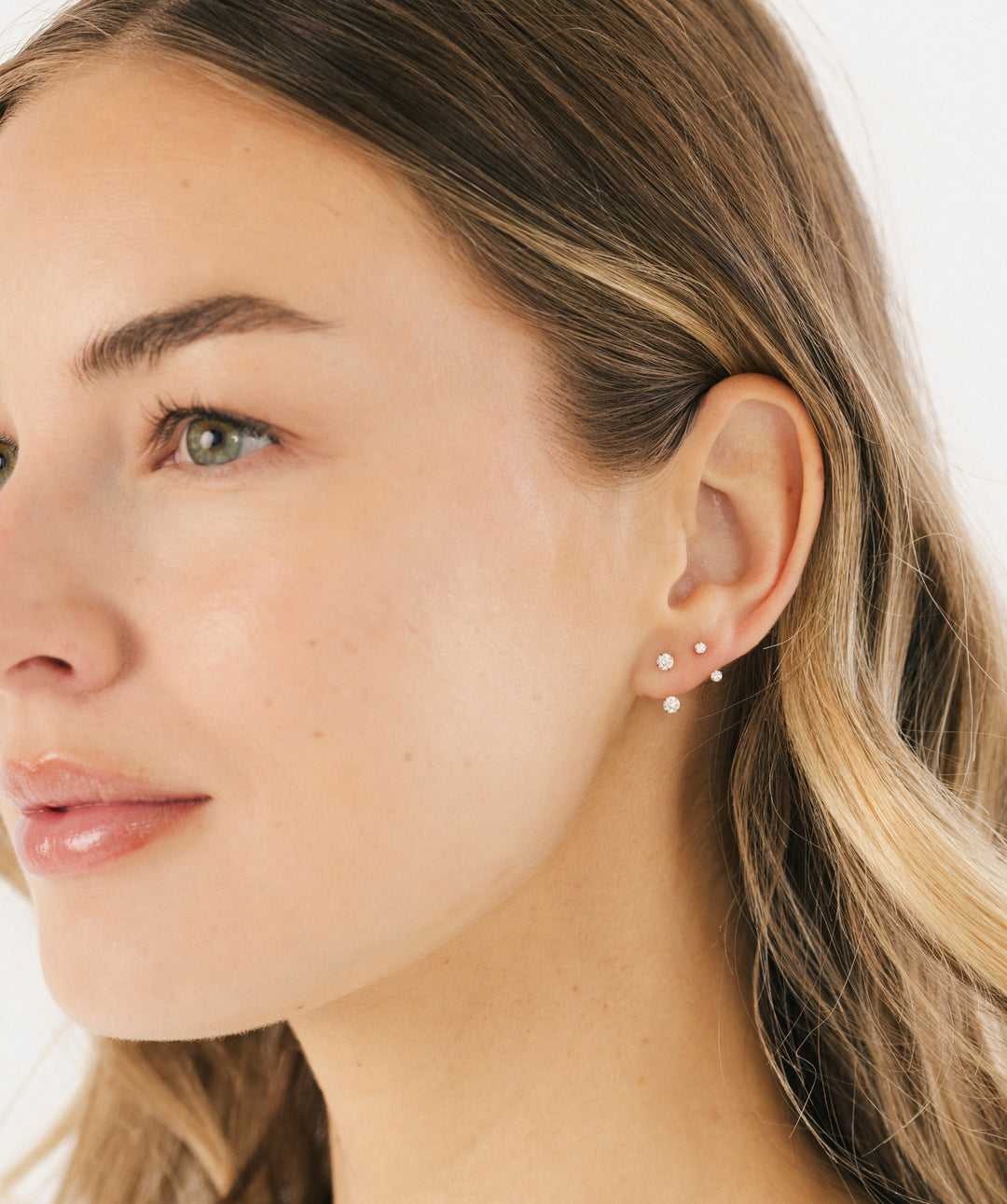 Bold Arc Hoop Earrings