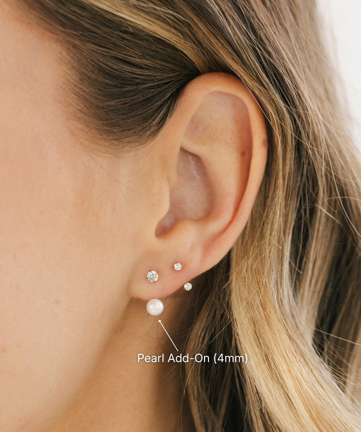 Arc Hoop Pearl Add-On