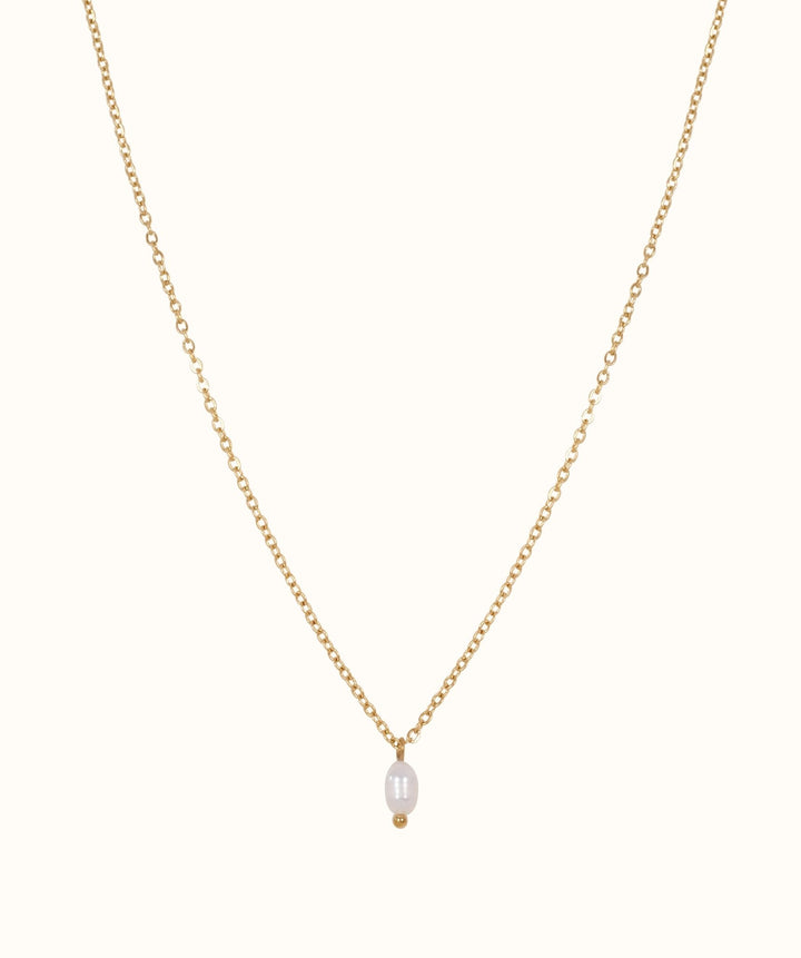 Dainty Pearl NecklaceShop Aiti