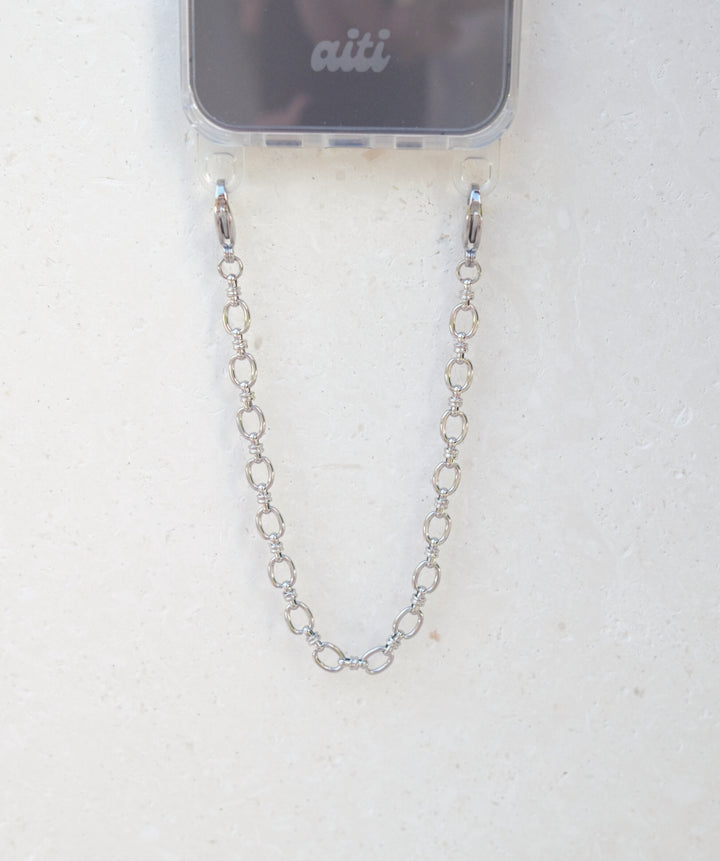 Classic Silver Phone Chain