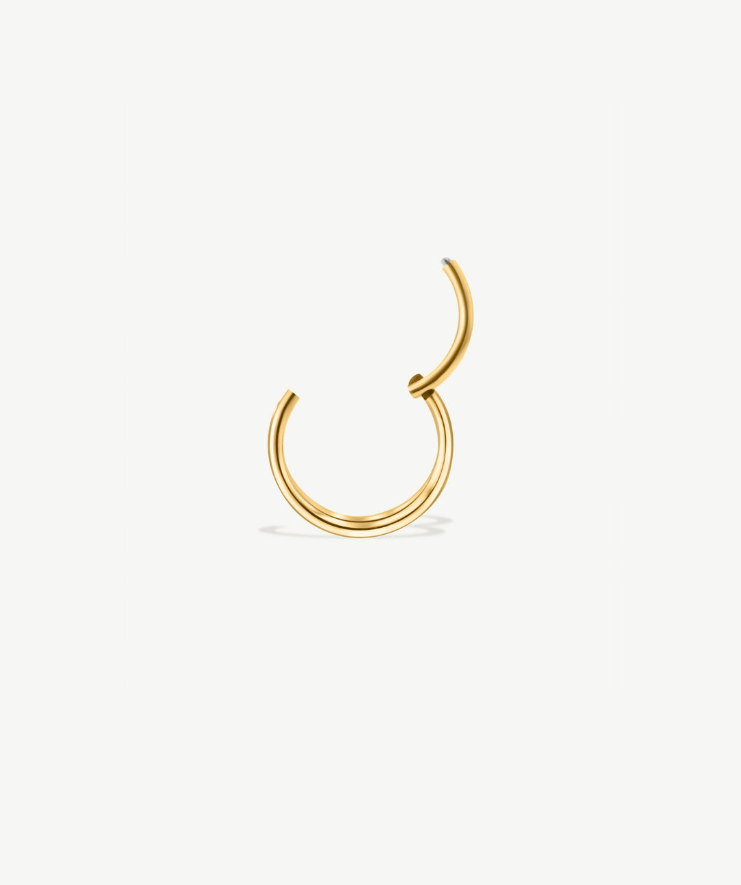 Double Clicker Hoop Earrings