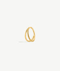 Double Clicker Hoop Earrings