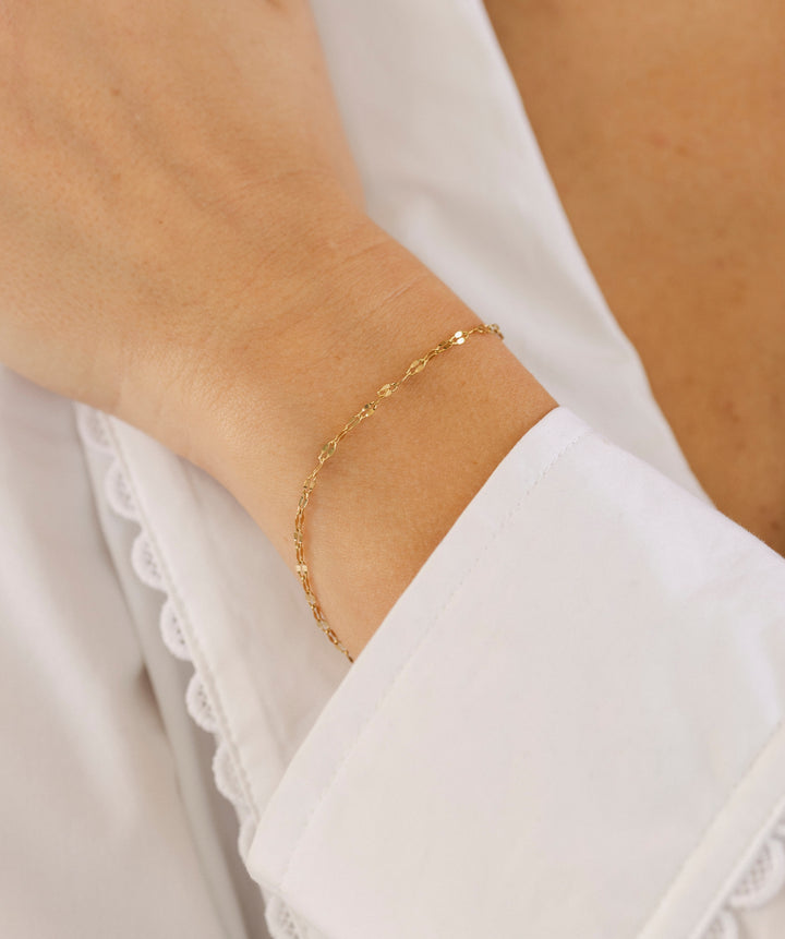 Glitter Chain Bracelet