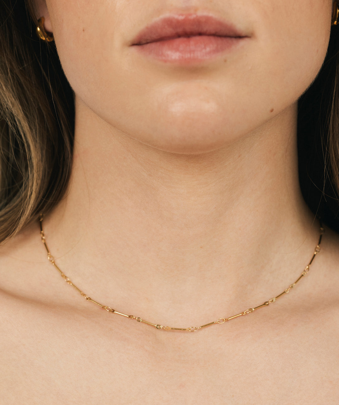 Luxe Gold Bar Necklace