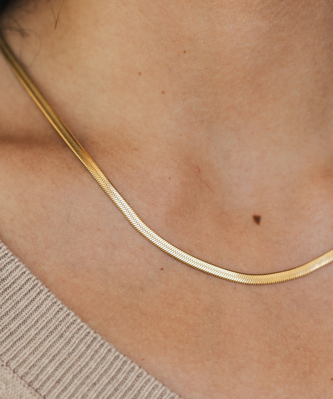 The Herringbone Necklace