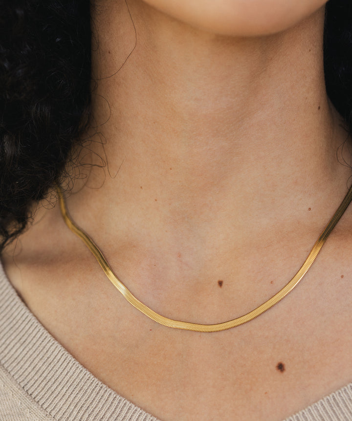 The Herringbone Necklace