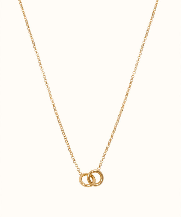 Interlocking Circle NecklaceShop Aiti