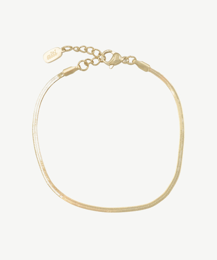 Luxe Mini Herringbone Bracelet