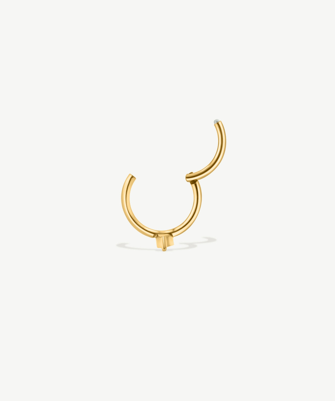Marquise Clicker Hoop Earrings