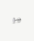 Marquise Flat Back Stud