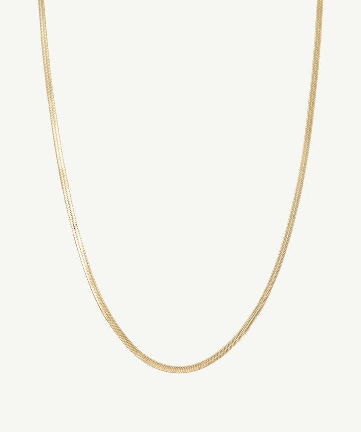 Luxe Mini Herringbone Necklace