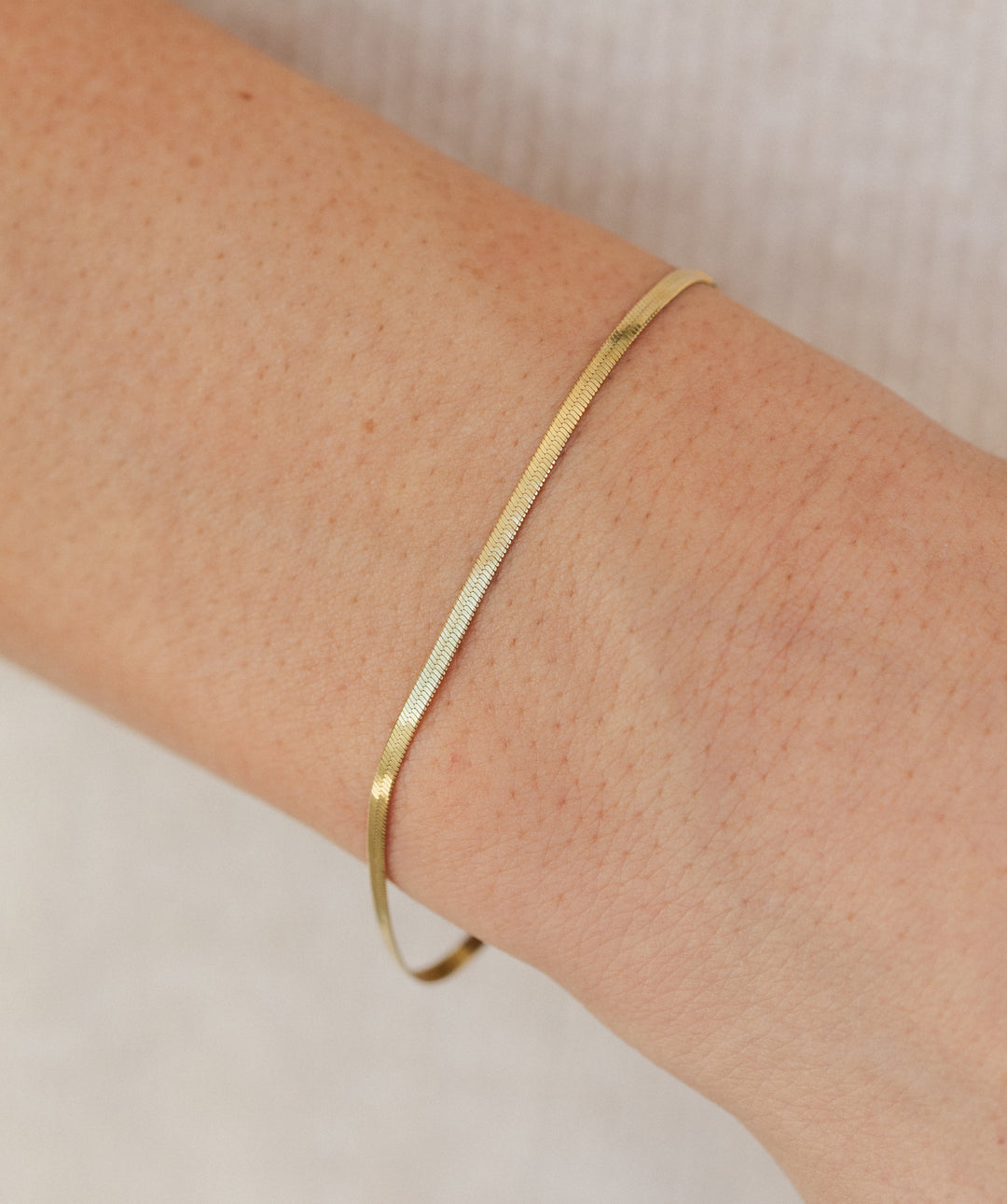 Mini Herringbone Bracelet