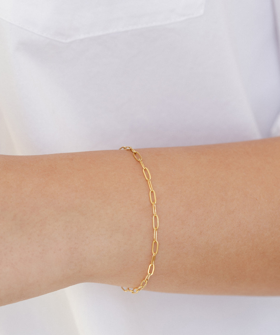 Mini Paperclip Bracelet