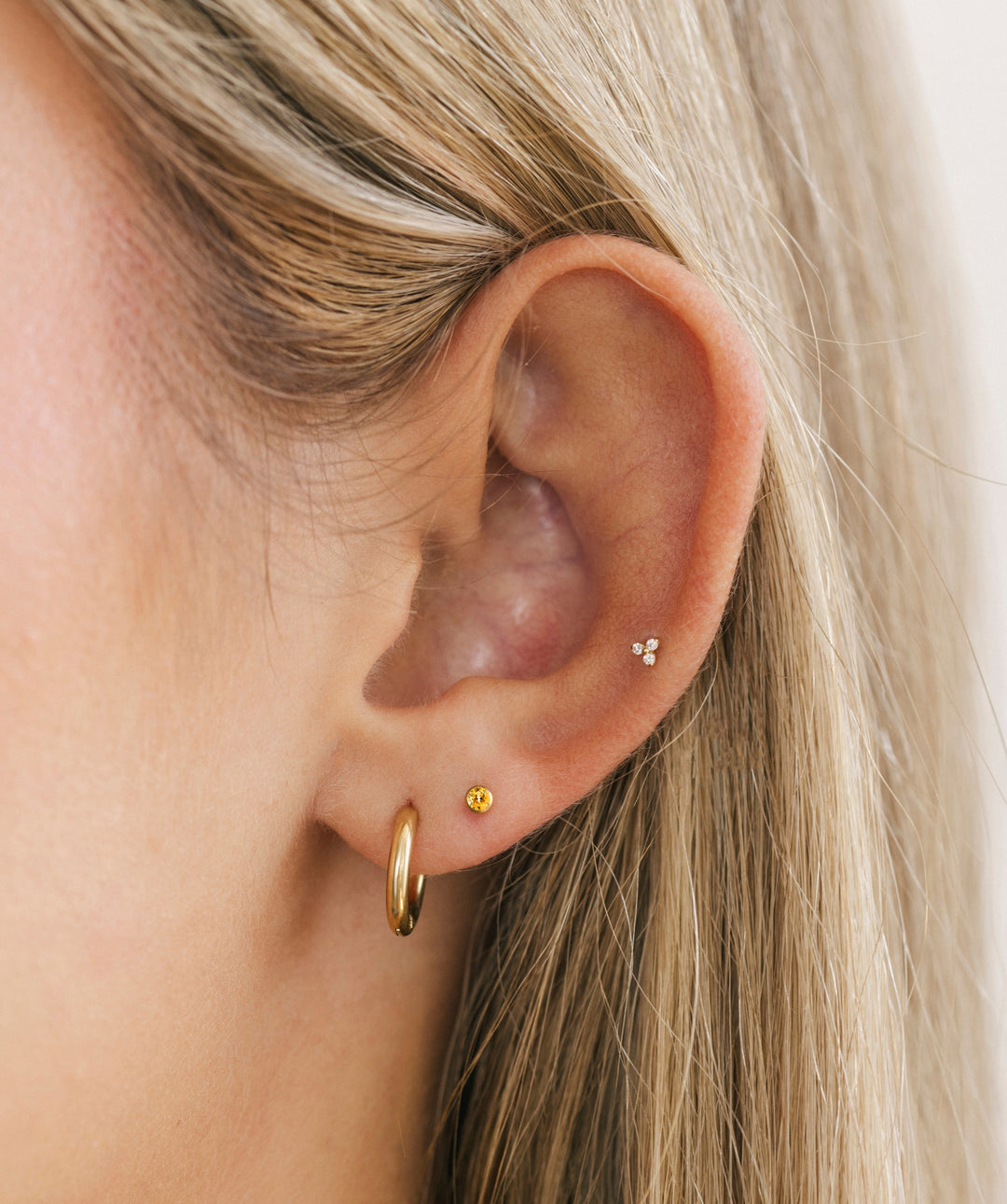 Birthstone Flat Back Stud