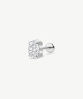 Oval Flat Back Stud