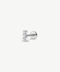 Pave Bar Flat Back Stud