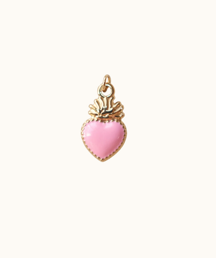 Pink Heart Charm