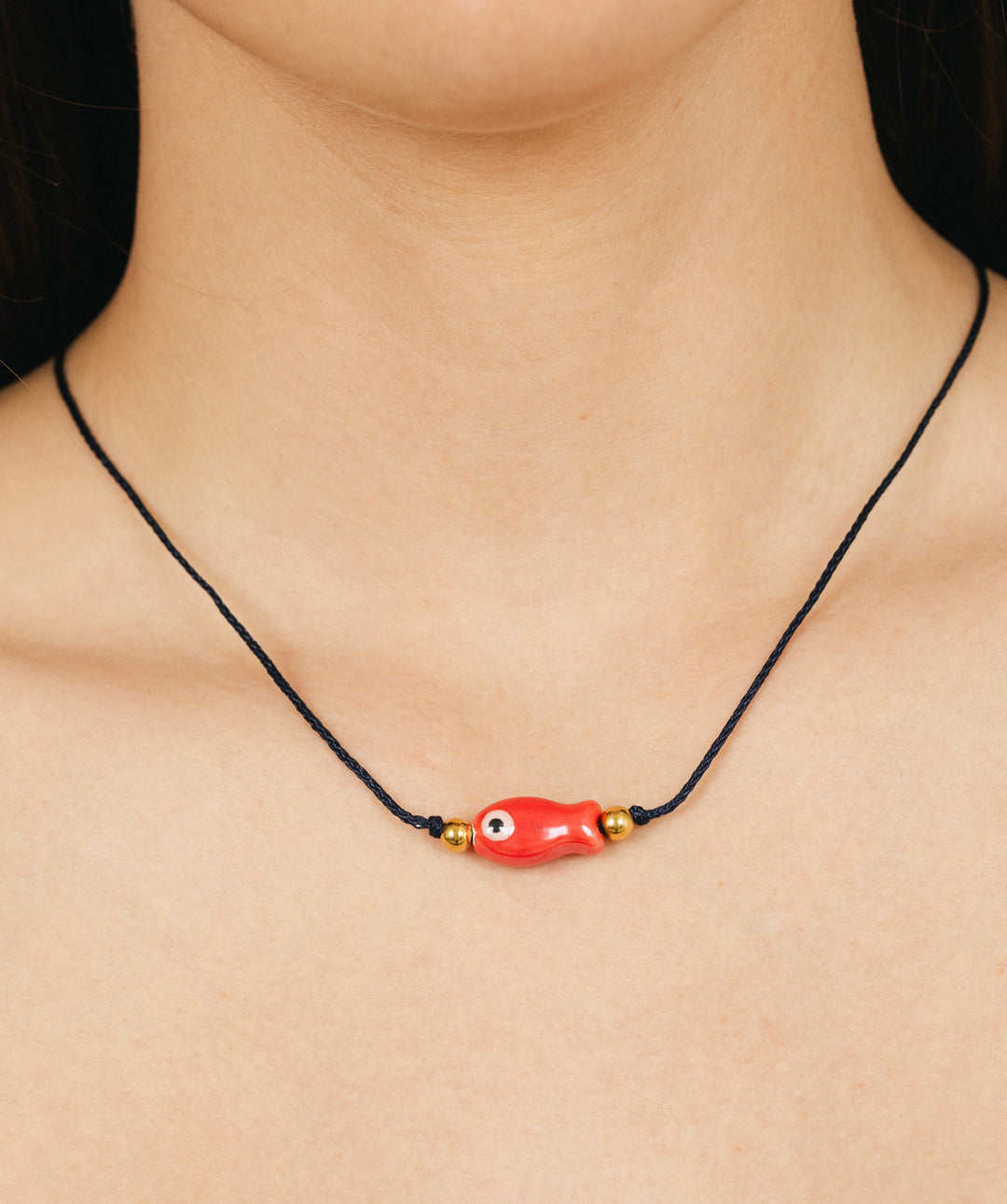 Red Fish Necklace