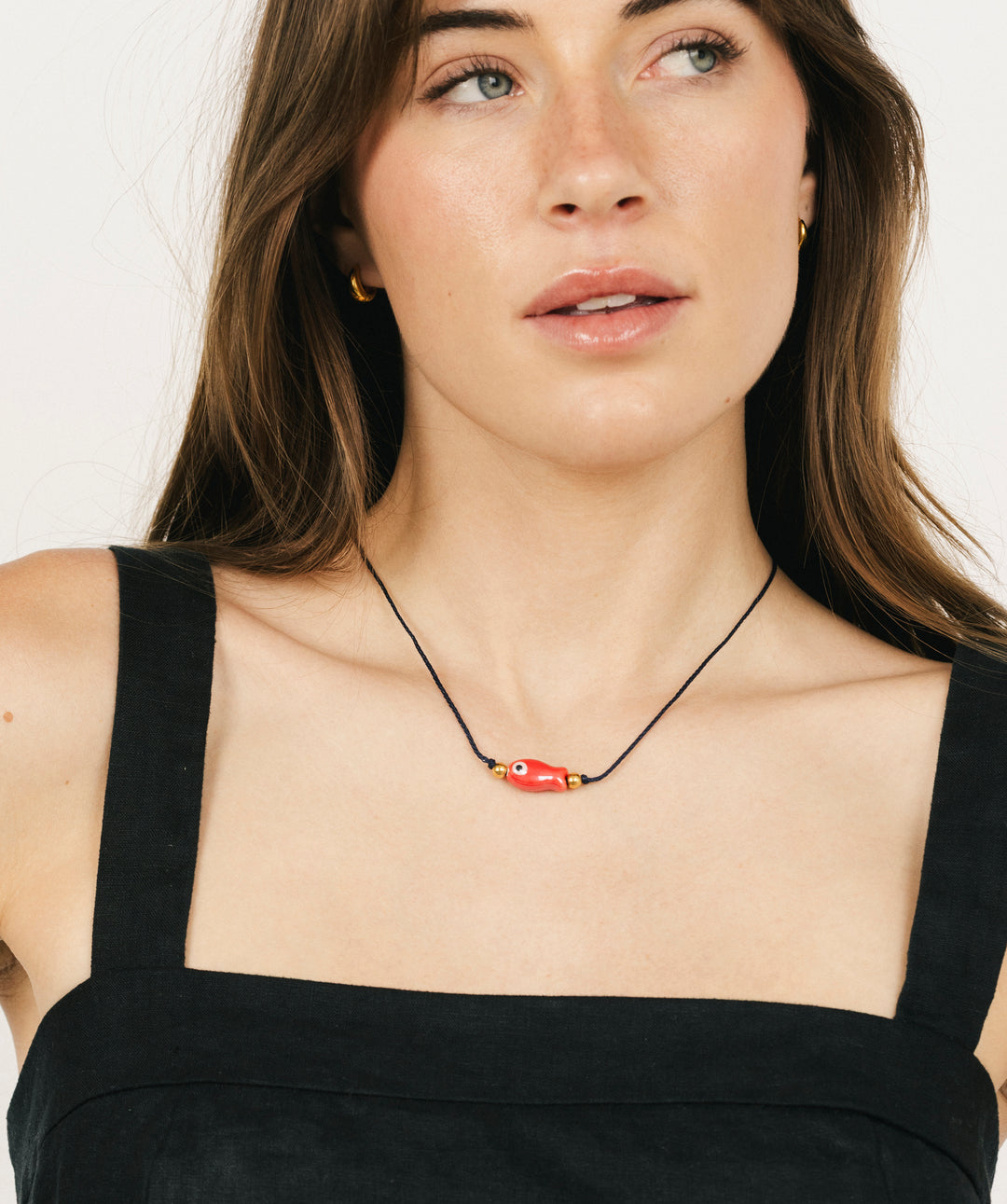 Red Fish Necklace