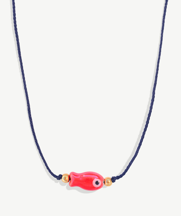 Red Fish Necklace