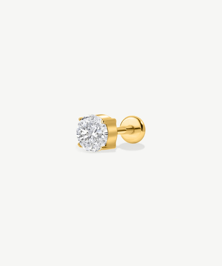 Signature Solitaire Flat Back Stud