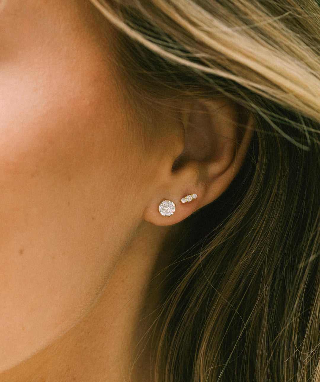 Signature Solitaire Flat Back Stud