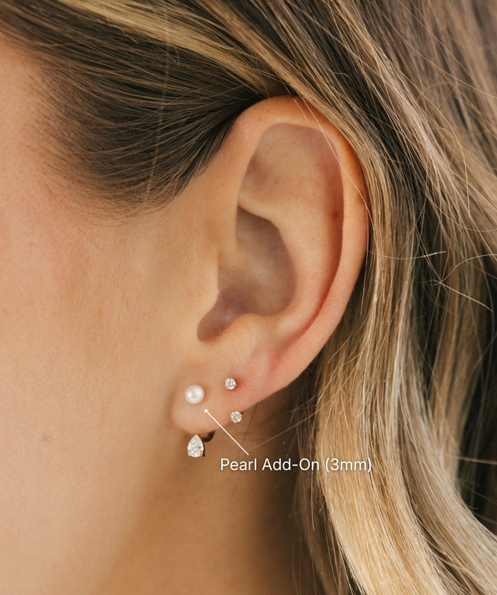 Arc Hoop Pearl Add-On