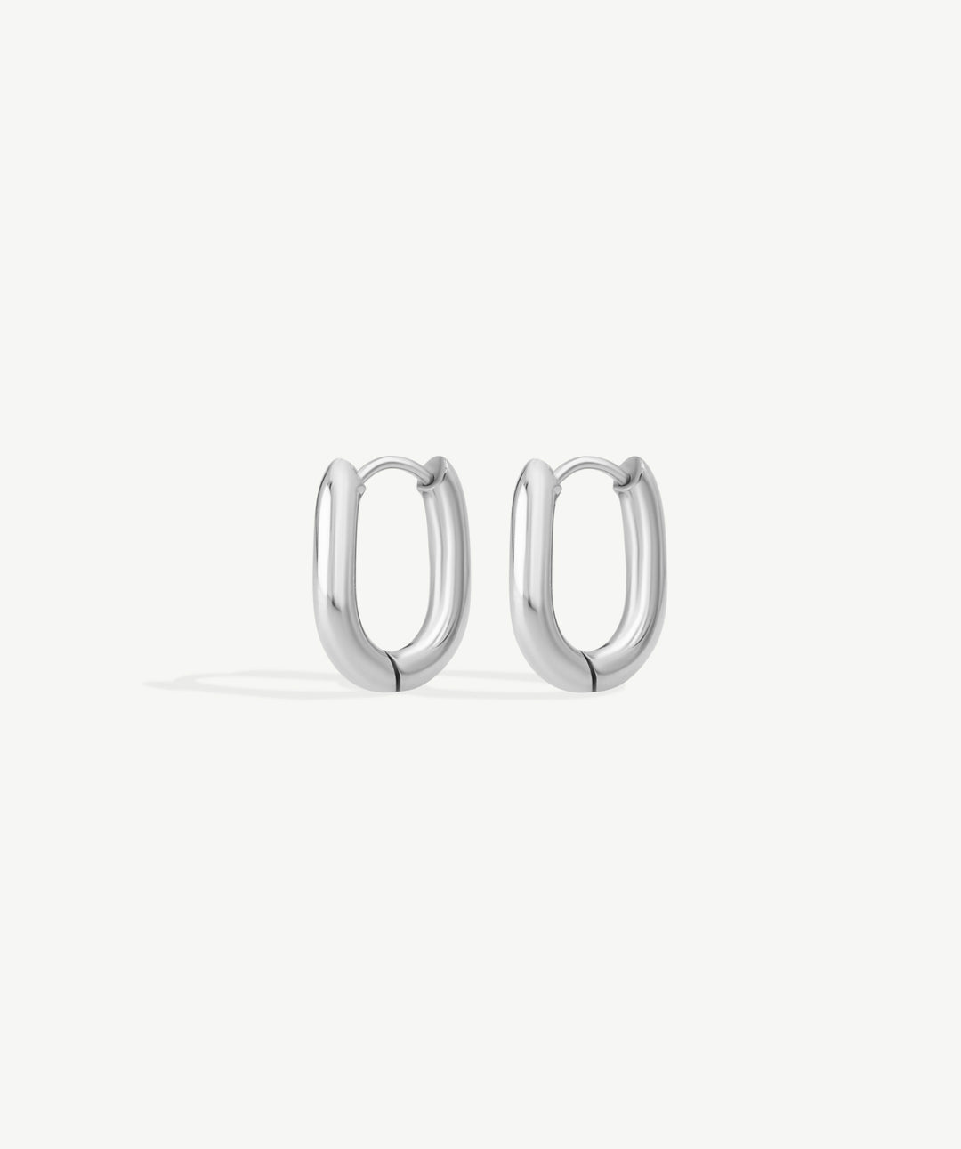 U-Shape Huggie Earrings