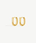 U-Shape Huggie Earrings
